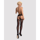 Obsessive Garter stockings S206 black S/M/L-3