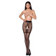 Колготки з відкритим доступом, контрастні шортики TIOPEN 011 beige 5 (20 den) — Passion-2