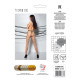 Тілесні колготки з відкритим доступом, контрастна лінія TIOPEN 010 beige 3/4 (20 den) — Passion-5
