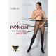 Колготки з відкритим доступом, подвійна щільність TIOPEN 012 black 1/2 (20/40 den) — Passion-4