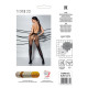 Колготки з відкритим доступом, подвійна щільність TIOPEN 012 black 1/2 (20/40 den) — Passion-5