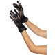 Рукавички Leg Avenue Floral lace wristlength gloves Black-1