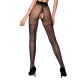 Колготки з відкритим доступом, імітація панчіх TIOPEN 014 black 3/4 (20 den) — Passion-1