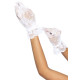 Рукавички Leg Avenue Floral lace wristlength gloves White-1