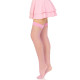 Панчохи-сітка Leg Avenue Nylon Fishnet Thigh Highs One size, Pink, дрібна сітка-2
