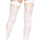 Leg Avenue butterfly backseam thigh highs White O/S-3