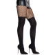 Колготки Leg Avenue Garter Illusion Tights with Net Detail One Size Black-3