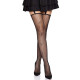 Панчохи Leg Avenue Daisy Dot Fishnet Stockings One Size Black-1