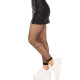 Панчохи Leg Avenue Industrial Net footless tights Black One Size-3