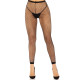 Панчохи Leg Avenue Industrial Net footless tights Black One Size-2