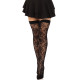 Панчохи Leg Avenue Wild rose net thigh highs One Size-3