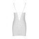 Сорочка з вирізами на грудях + стринги LOVELIA CHEMISE white XXL/XXXL - Passion-5
