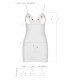 Сорочка з вирізами на грудях + стринги LOVELIA CHEMISE white XXL/XXXL - Passion-6