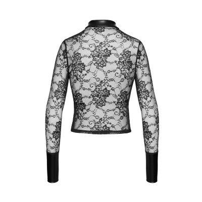 Блуза Noir Handmade F377 Noirelle Lace Button-up Shirt S