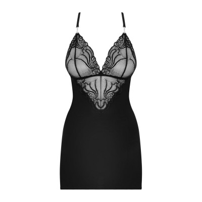 Obsessive 828-CHE-1 chemise & thong S/M