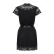 Obsessive 810-PEI-1 peignoir black L/XL-5