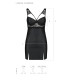 Бебі-дол з еко-шкіри та мережива Loona Chemise black S/M - Passion-6