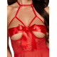 Бебі-дол Kissable Sexy Kiss Babydoll Red S/M-3