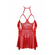 Бебі-дол Kissable Sexy Kiss Babydoll Red S/M-5