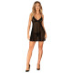 Пеньюар і трусики Obsessive Latinesa babydoll & thong XS/S-5