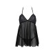 Пеньюар Passion KERRIA CHEMISE black XXL/XXXL - ECO Passion-2