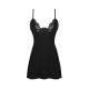 Сорочка Obsessive Bellastia chemise & thong XL/2XL-2