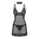 Сорочка Obsessive Donarella chemise & thong XS/S-2