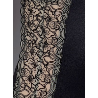 Сорочка приталена з чашечками MONTANA CHEMISE black XXL/XXXL - Passion Exclusive, трусики