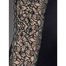 Сорочка приталена з чашечками MONTANA CHEMISE black XXL/XXXL - Passion Exclusive, трусики