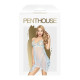Бебі-дол з ажурним бралетом та асиметричним подолом Penthouse - Naughty Doll Blue M/L-1