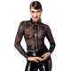 Блуза Noir Handmade F377 Noirelle Lace Button-up Shirt XL