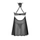 Пеньюар і трусики Obsessive Latinesa babydoll & thong XL/2XL-3