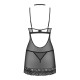 Сорочка Obsessive Donarella chemise & thong M/L-3