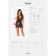 Сорочка Obsessive Norides chemise & thong XS/S-4