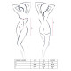 Прозора сорочка приталена TARANEE CHEMISE black S/M - Passion, трусики-4