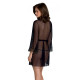 Пеньюар Passion AMBERLY PEIGNOIR black XXL/XXXL-1