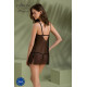 Пеньюар Passion DROSERA BODY black L/XL - ECO Passion-6