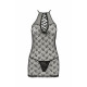 Напівпрозора сорочка AZALIA CHEMISE black L/XL Passion-4