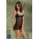 Пеньюар Passion DROSERA BODY black XXL/XXXL - ECO Passion-5