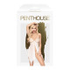 Бебі-дол з ажурним бралетом та високим розрізом Penthouse - Sweet Beast White M/L-2