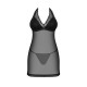 Пеньюар Obsessive Medilla chemise & thong XS/S-2