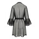 Повітряний пеньюар LOVELIA PEIGNOIR black L/XL - Passion-5