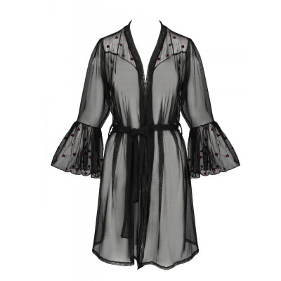 Повітряний пеньюар LOVELIA PEIGNOIR black S/M - Passion Повітряний пеньюар LOVELIA PEIGNOIR black S/M - Passion