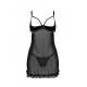 Пеньюар MARINA CHEMISE black S/M - Passion-2