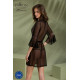 Пеньюар Passion LEAFA PEIGNOIR black S/M - ECO Passion-6