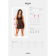 Пеньюар Obsessive Medilla chemise & thong XL/2XL-4