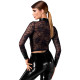 Блуза Noir Handmade F377 Noirelle Lace Button-up Shirt XS-1