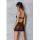 Пеньюар MARINA CHEMISE black XXL/XXXL - Passion-6