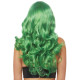 Leg Avenue Misfit Long Wavy Wig Green-1