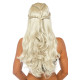 Leg Avenue Braided long wavy wig Blond-1